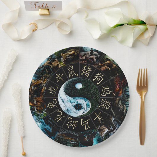 YinYang Papieren Bord (Huwelijk)