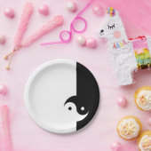 YinYang Papieren Bordje (Feest)