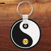 YinYang poolsleutelhanger Sleutelhanger (Voorkant)