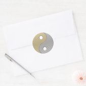 yinyang ronde sticker (Envelop)