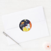 Yinyang Ronde Sticker (Envelop)
