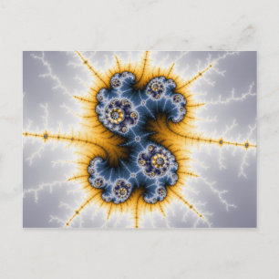 Yinyang Twister - Fractal Briefkaart