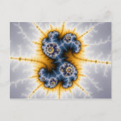 Yinyang Twister - Fractal Briefkaart (Voorkant)