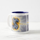 Yinyang Twister - Fractal Mok (Voorkant links)