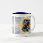 Yinyang Twister - Fractal Mok (Voorkant rechts)