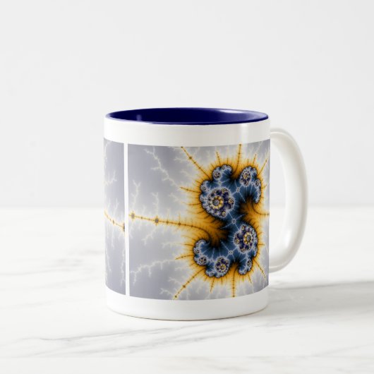 Yinyang Twister - Fractal Mok (Voorkant rechts)