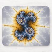 Yinyang Twister - Fractal Mousepad Muismat (Voorkant)