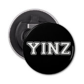 Yinz Button Flesopener (Voorkant)