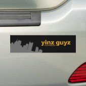 Yinz guyz bumpersticker (Op auto)