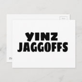 Yinz Jaggoffs Briefkaart (Voorkant / Achterkant)