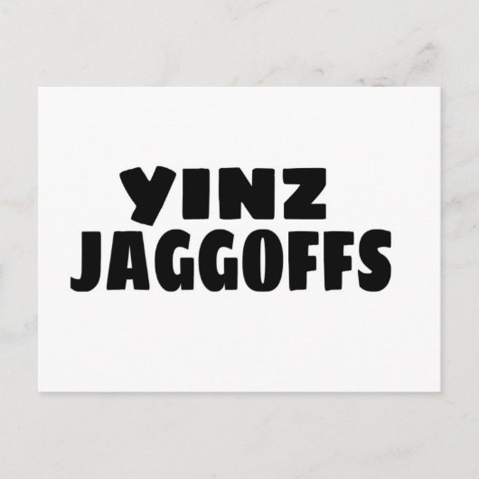 Yinz Jaggoffs Briefkaart (Voorkant)