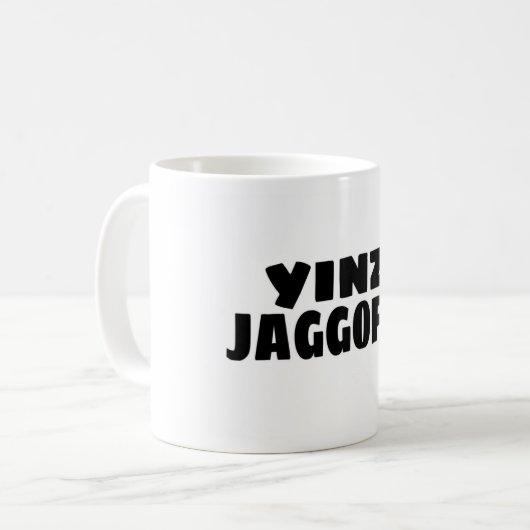 Yinz Jaggoffs Koffiemok (Voorkant links)