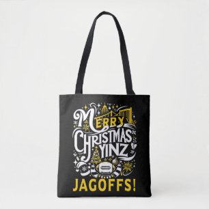 Yinz Jagoff Christmas Pittsburgh Gift Tote Bag