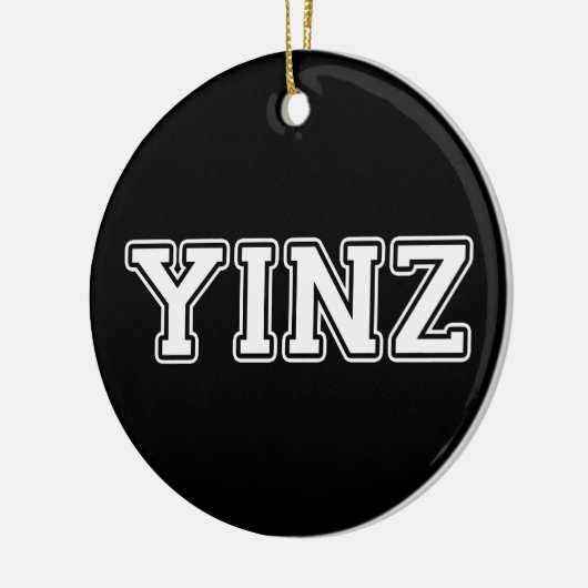 Yinz Keramisch Ornament (Links)