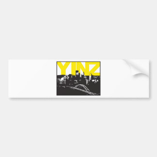 Yinz Pittsburgh Bumpersticker
