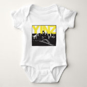 Yinz Pittsburgh Romper (Voorkant)