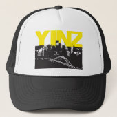 Yinz Pittsburgh Trucker Pet (Voorkant)