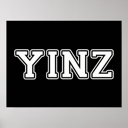 Yinz Poster (Voorkant)
