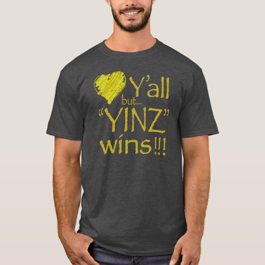 YINZ WINS T-SHIRT (Voorkant)