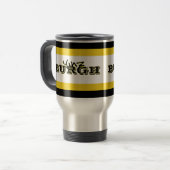 Yinzburgh, Stad Staal, Koffie van roestvrij staal Reisbeker (Voorkant links)