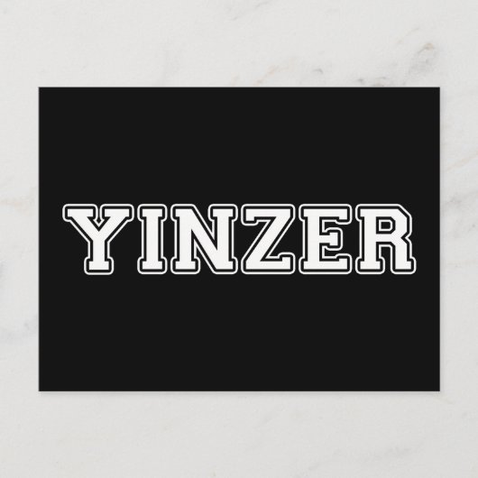 Yinzer Briefkaart (Voorkant)