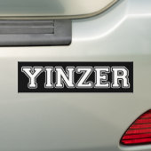 Yinzer Bumpersticker (Op auto)