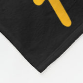 Yinzer Christmas Pittsburgh Santa Yinz Better Watc Fleece Deken (Hoek)