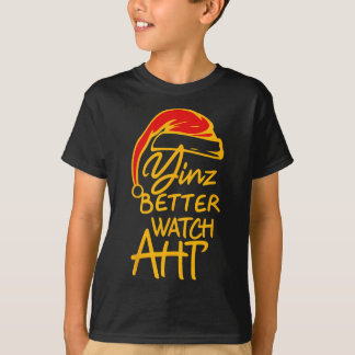 Yinzer Kerstmis Pittsburgh Sinterklaas Yinz Beter  T-shirt