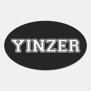 Yinzer Ovale Sticker