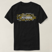 Yinzer Pittsburghese Pittsburgh Jagoff Pride Penns T-shirt (Design voorkant)