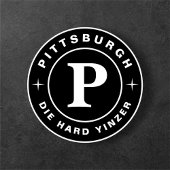 Yinzer Proud Pittsburgh 412 Home Retro T-shirt