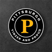 Yinzer Proud Pittsburgh 412 Home Retro T-shirt