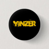 Yinzer Ronde Button 3,2 Cm (Voorkant)