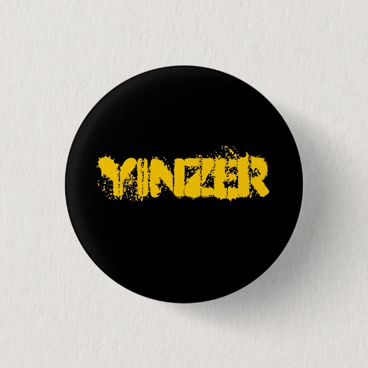 Yinzer Ronde Button 3,2 Cm (Voorkant)