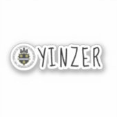 Yinzer Sticker (Voorkant)