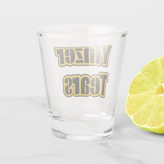 Yinzer Tears shot glas (Achterkant)