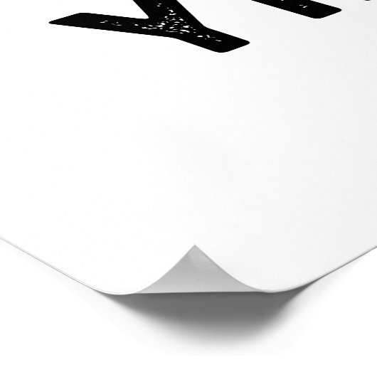 Yip-pea Happy Pea Pun Poster (Hoek)