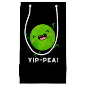 Yip-pea Happy Pun Dark BG Klein Cadeauzakje (Voorkant)