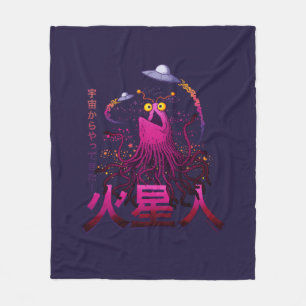 Yip Yip Martiaanse Ruimte Avontuur Fleece Deken