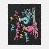 Yip-Yips Fleece Deken (Voorkant)