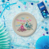  Yip-Yips Papieren Bordje (Feest)
