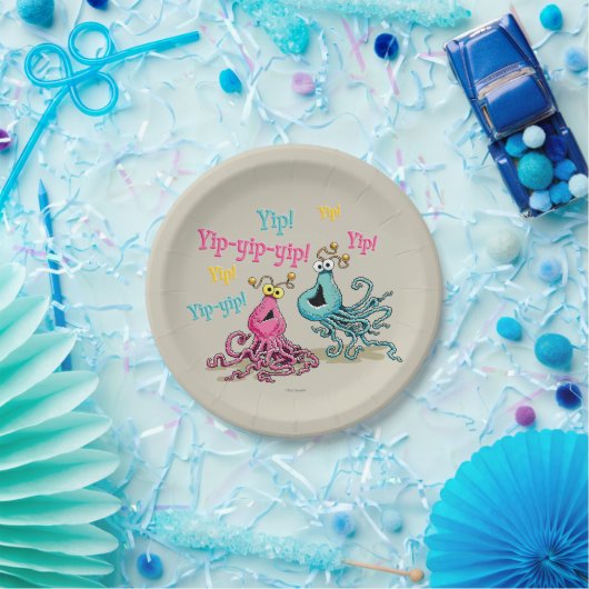  Yip-Yips Papieren Bordje (Feest)