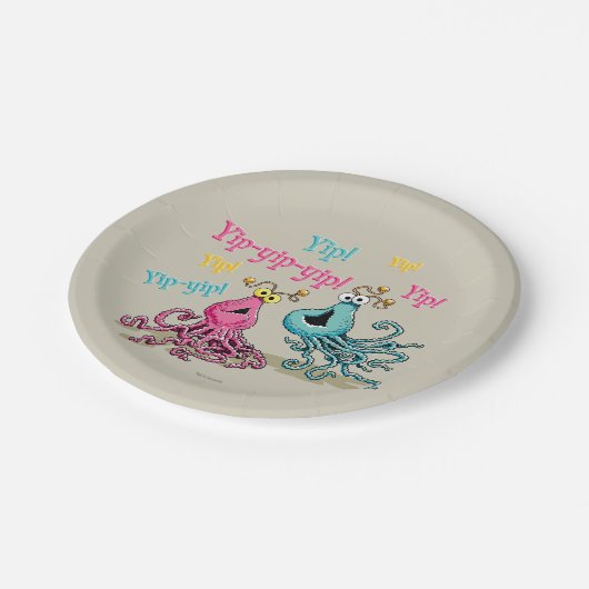 Yip-Yips Papieren Bordje (Gekanteld)