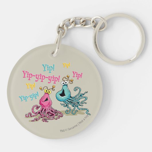  Yip-Yips Sleutelhanger (Achterkant)