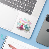  Yip-Yips Sticker (Laptop met iPhone)