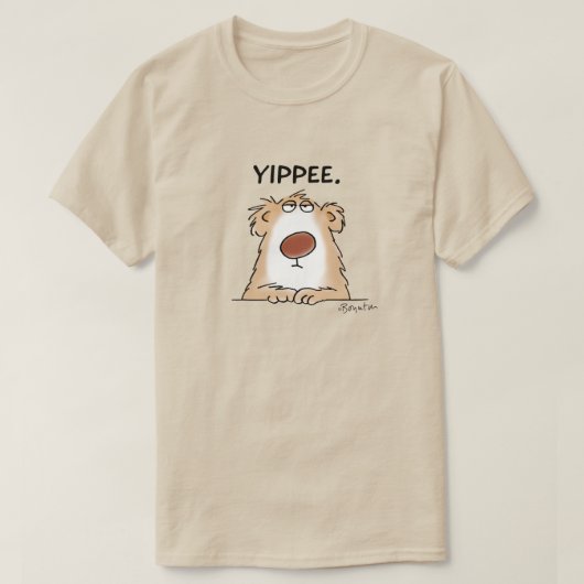 YIPPEE BEER Sandra Boynton T-shirt (Design voorkant)