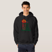 Yippee Ki-Yay Father Kerstmis Hoodie (Voorkant volledig)