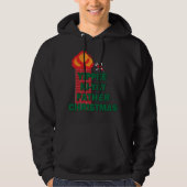 Yippee Ki-Yay Father Kerstmis Hoodie (Voorkant)
