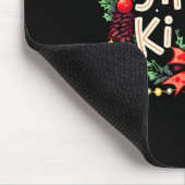 Yippee-ki-yay Funny Christmas Party Long Sleeve  Muismat (Hoek)