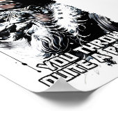 Yippee Ki Yay Funny Christmas Quote Pop Cultuur Poster (Hoek)